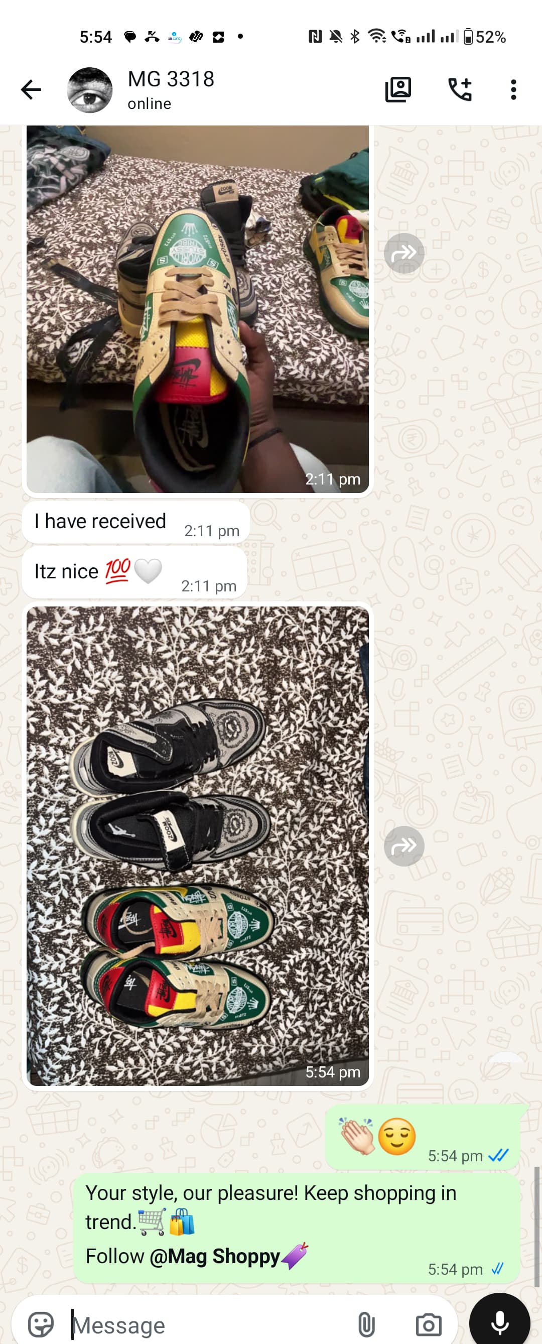 Customer review